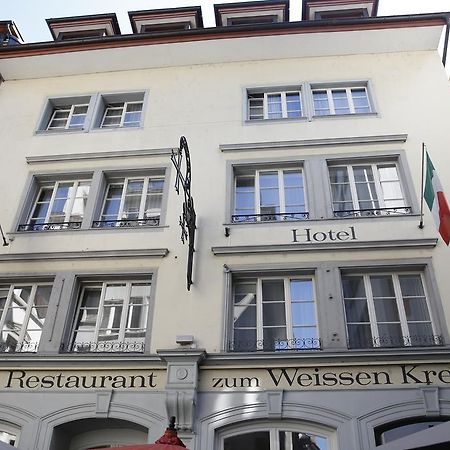 Boutique Hotel Weisses Kreuz - Adult Only Hotel Lucern Exteriér fotografie